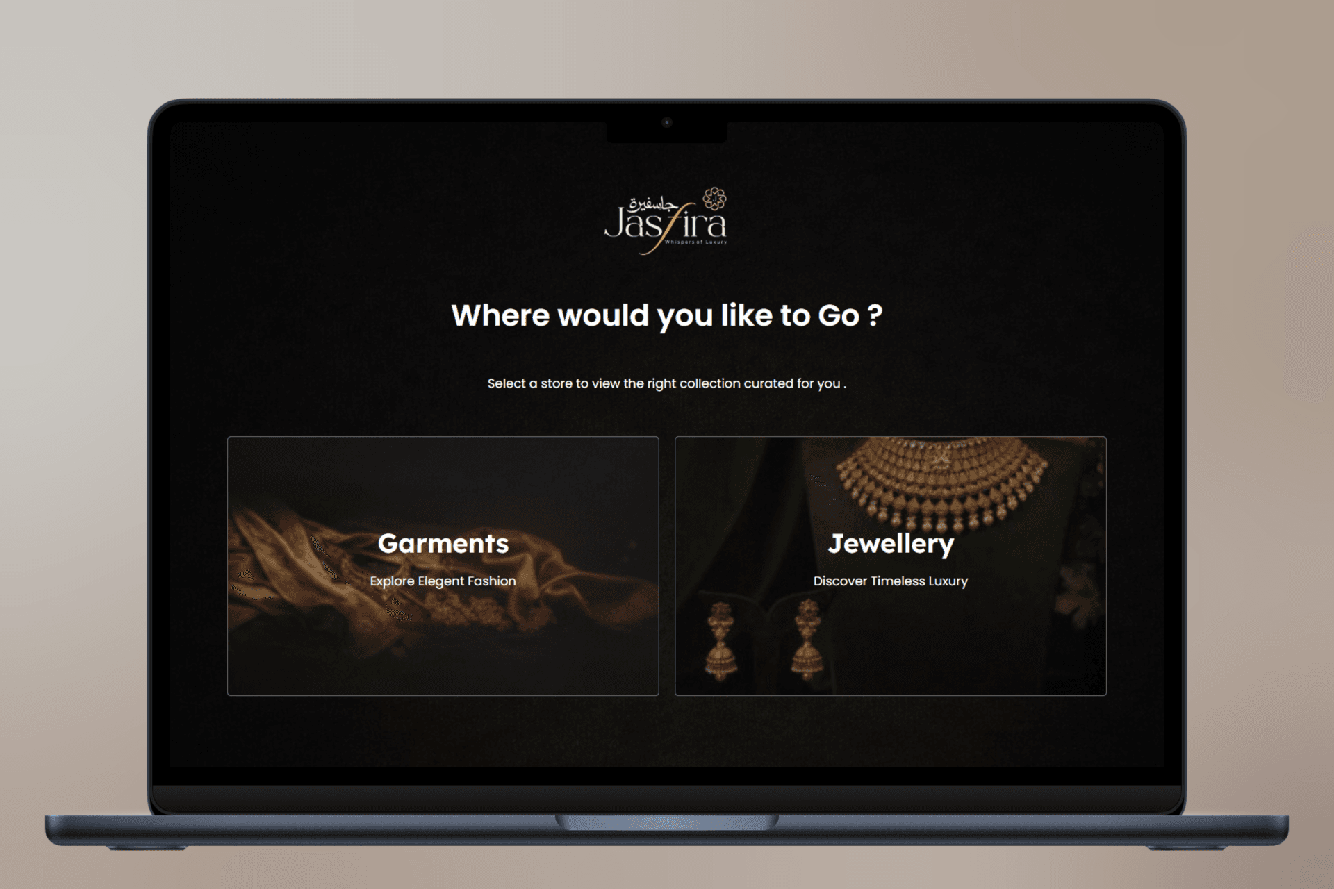 Jasfira - Luxury Fashion & Jewellery B2B E-commerce Platform