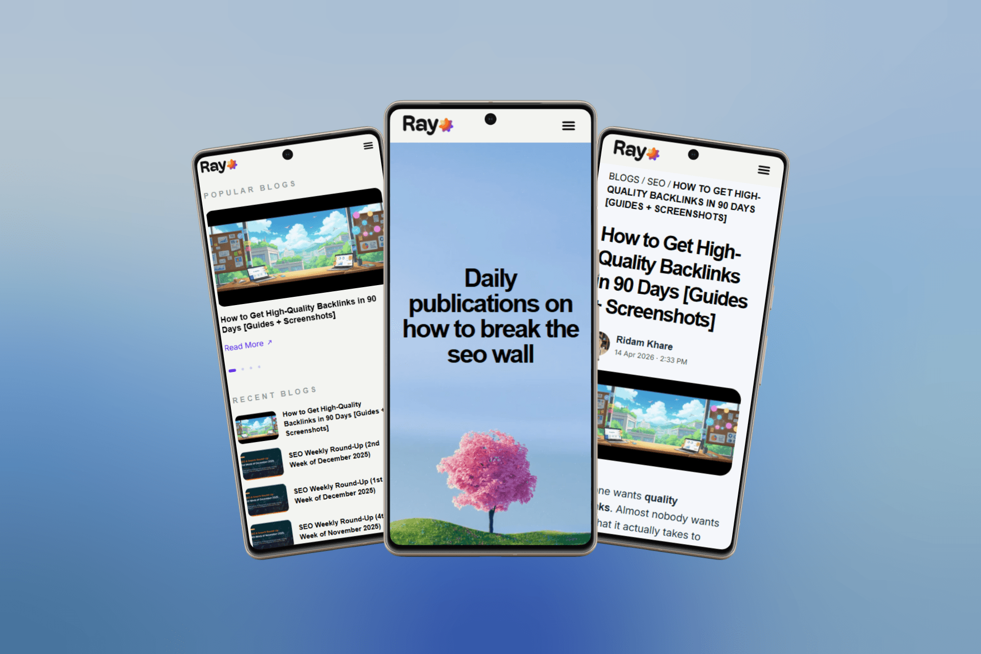 Rayo - Modern SEO & Marketing Blog Platform